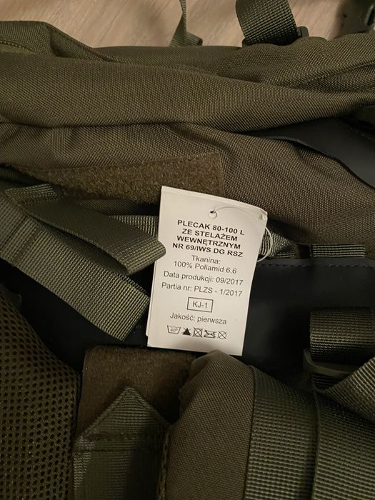 Plecak ze stelazem wewnetrznym callida 2 szt