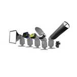 Hahnel Universal Flash Kit - zestaw 6 akcesoriów do lamp błyskowych