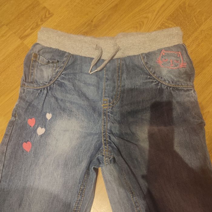 Spodnie dżinsowe ocieplane