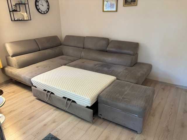 sofa narożnik z funkcją spania kupiona w firmie BR&W