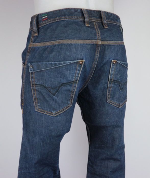 Diesel Krooley spodnie jeansy W28 L30 pas 2 x 38 cm