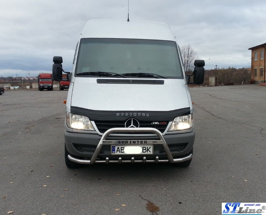 Кенгурятники_Пороги_Трубы=Mercedes Sprinter/CraFter= 1995-2017