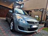 Suzuki Swift Piekny SWIFT,zadbany,serwis ASO,lifting,Fabryczny lakier,warto
