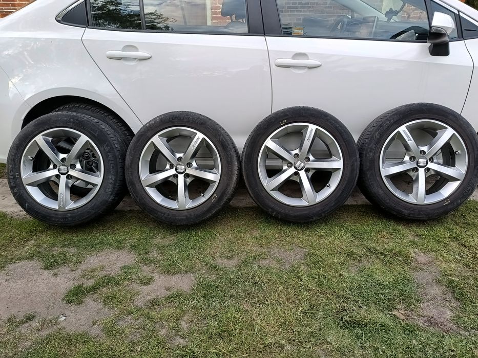 Koła 16" 205/55R16 grupa VW felgi 7J, ET40, PCD 100