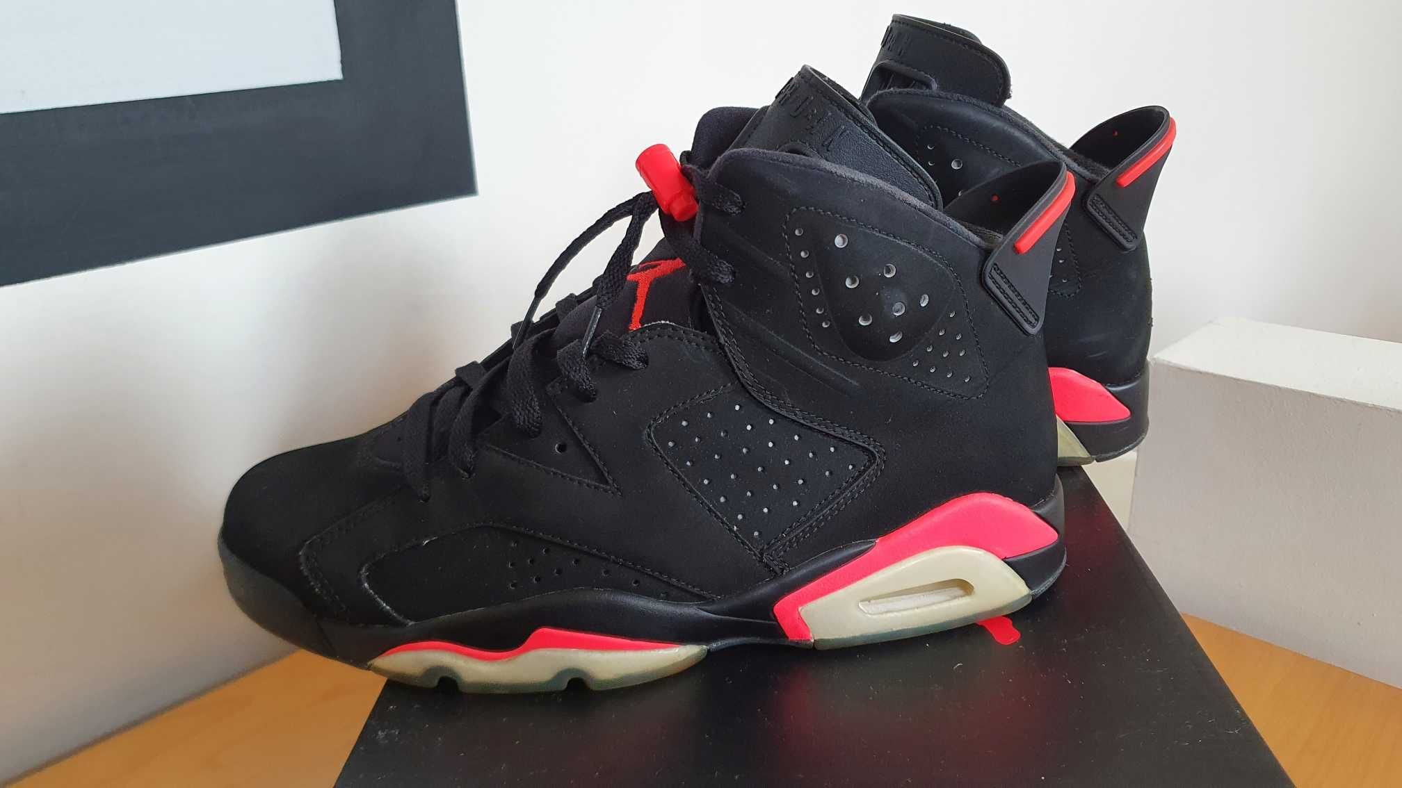 Buty Jordan 6 Retro Infrared 42,5 EUR = 9 US 9US