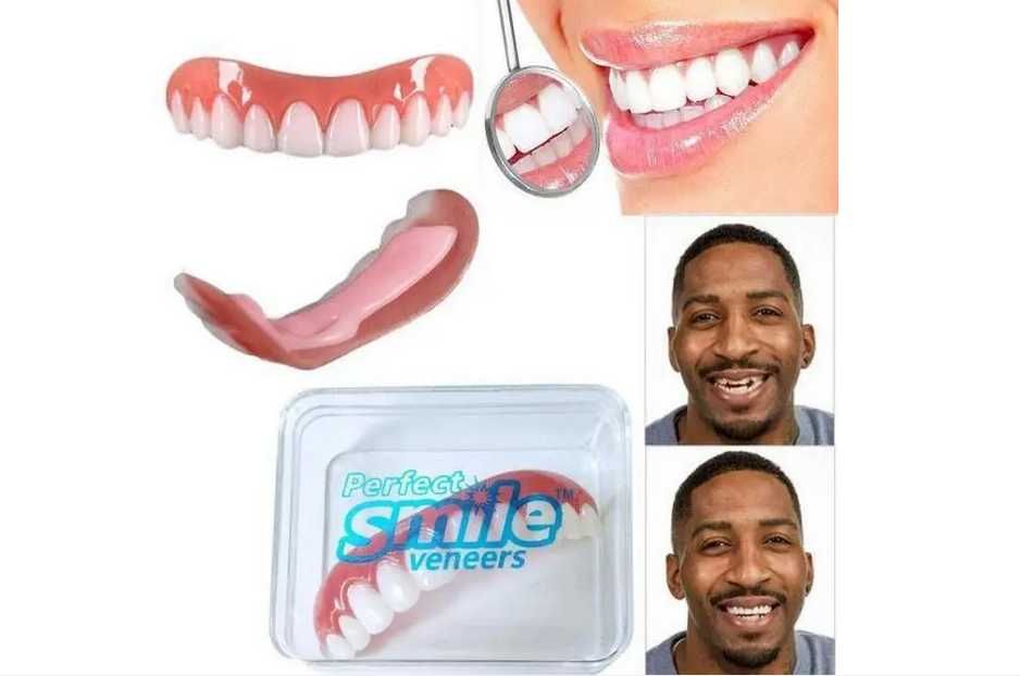 Знімні вініри для зубів Perfect Smile Veneers, накладні зуби виниры