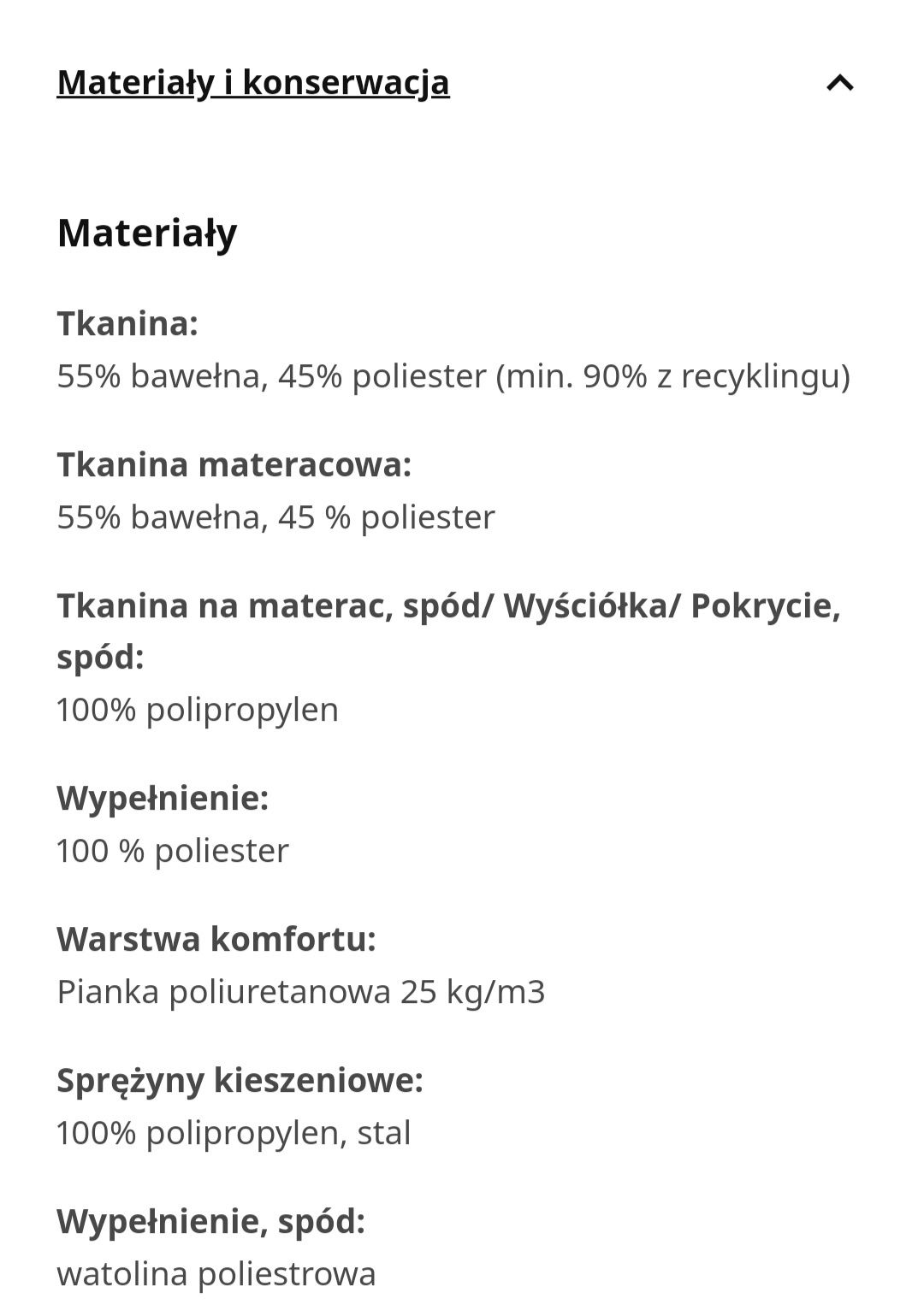 Dwa Materace sprężynowe Ikea 80x200 zakupione do leżanki Hemnes