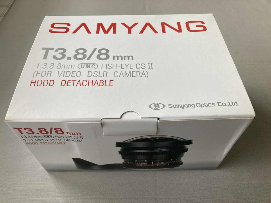 Fish-Eye (Rybie Oko) Samyang T3.8/8mm UMC FISH-EYE CS II Nikon