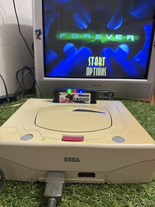 SEGA Saturn hst-3220 ntsc j мулатка