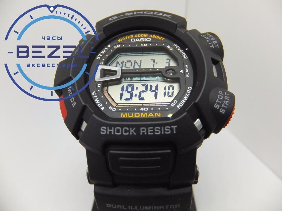 ОРИГІНАЛ|НОВИЙ:Годинник Casio G-Shock G9000-1V Mudman 20 ATM.Гарантія!