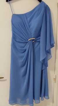 Vestido de cerimônia azul