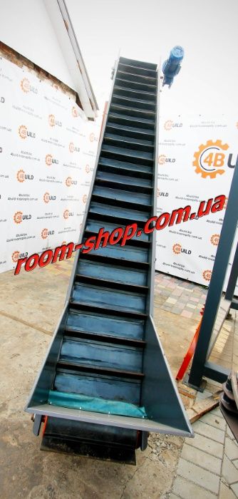 Ленточный конвейер, транспортер, шевронный, скребковый, гребешковый