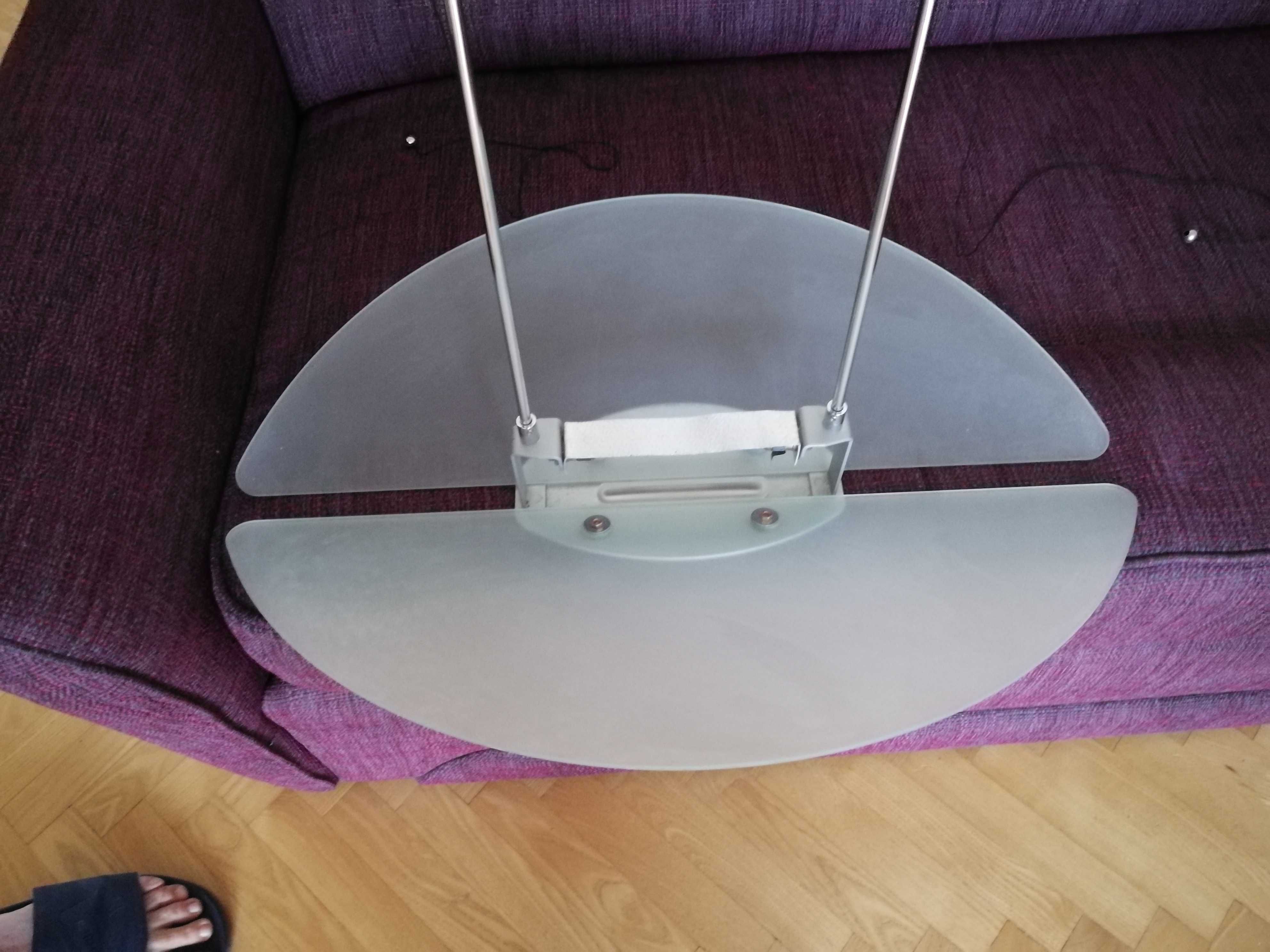 Włoska lampa wisząca,sufitowa,żyrandol, metal,szkło,regulacja jasności