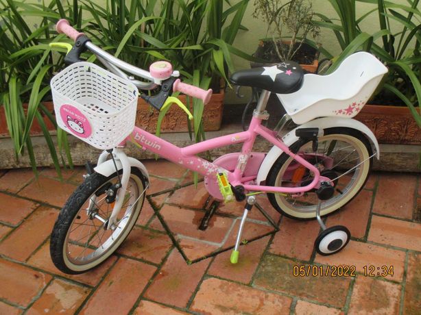 Bicicleta de menina » B´twin Princess « roda 16 = Seminova