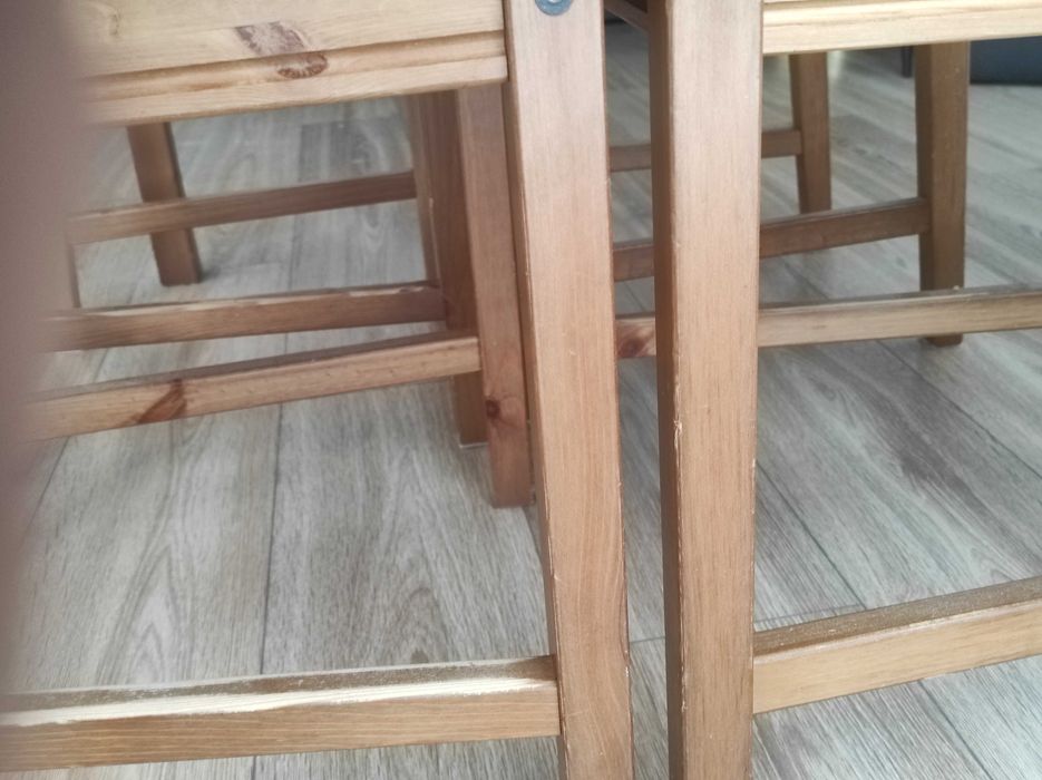 Stół + 4 krzesła IKEA