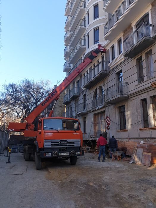 Услуги автокрана 10-50т