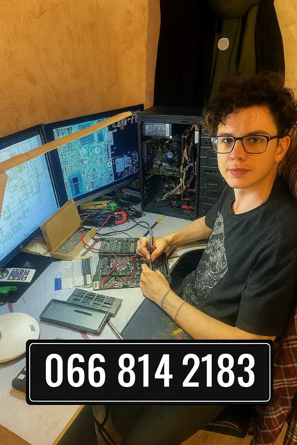 Ремонт ноутбуков, компьютеров, телевизоров, зарядных станций, Экофло