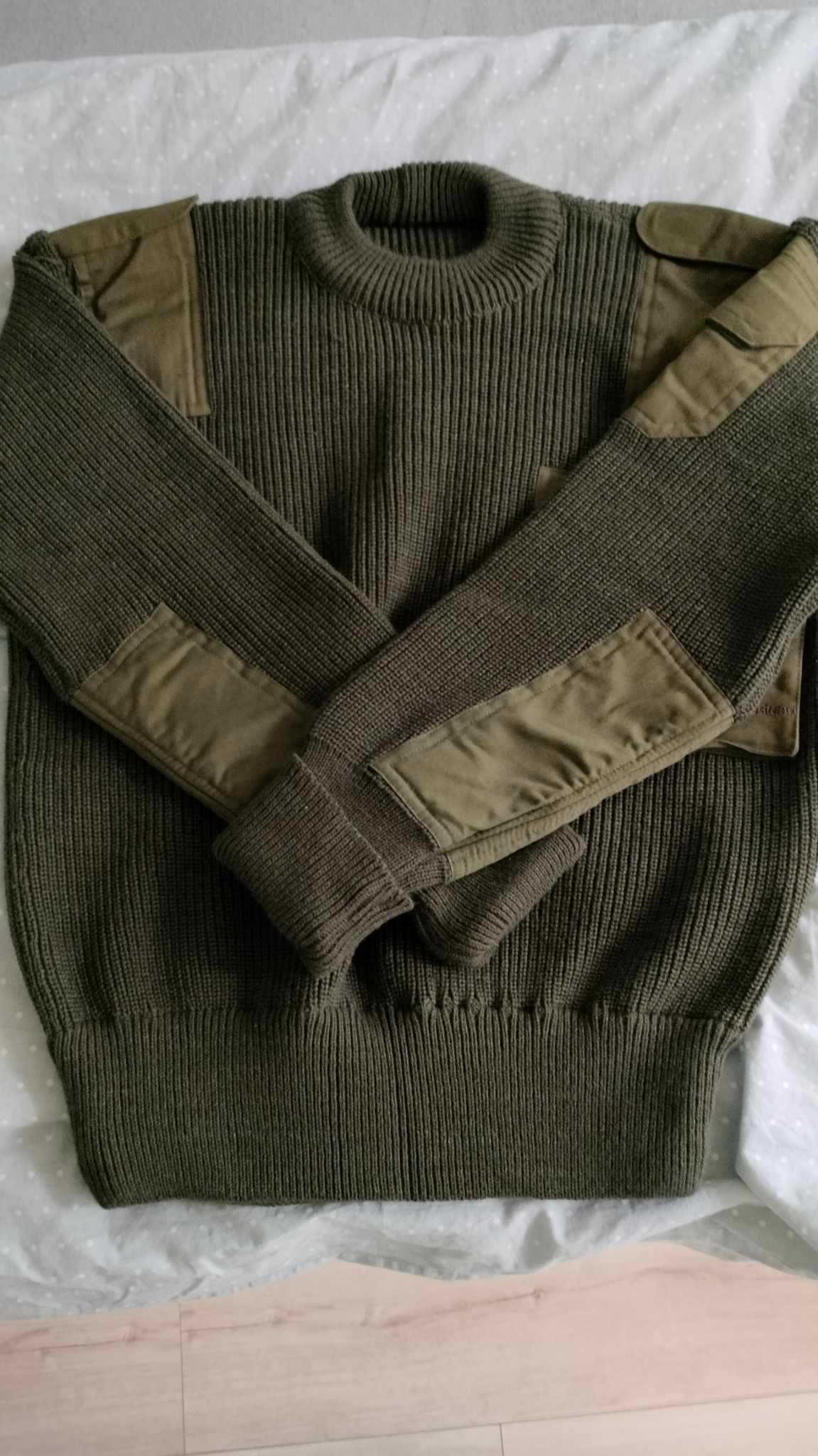 Sweter myśliwski BISTANA nowy, nieużywany