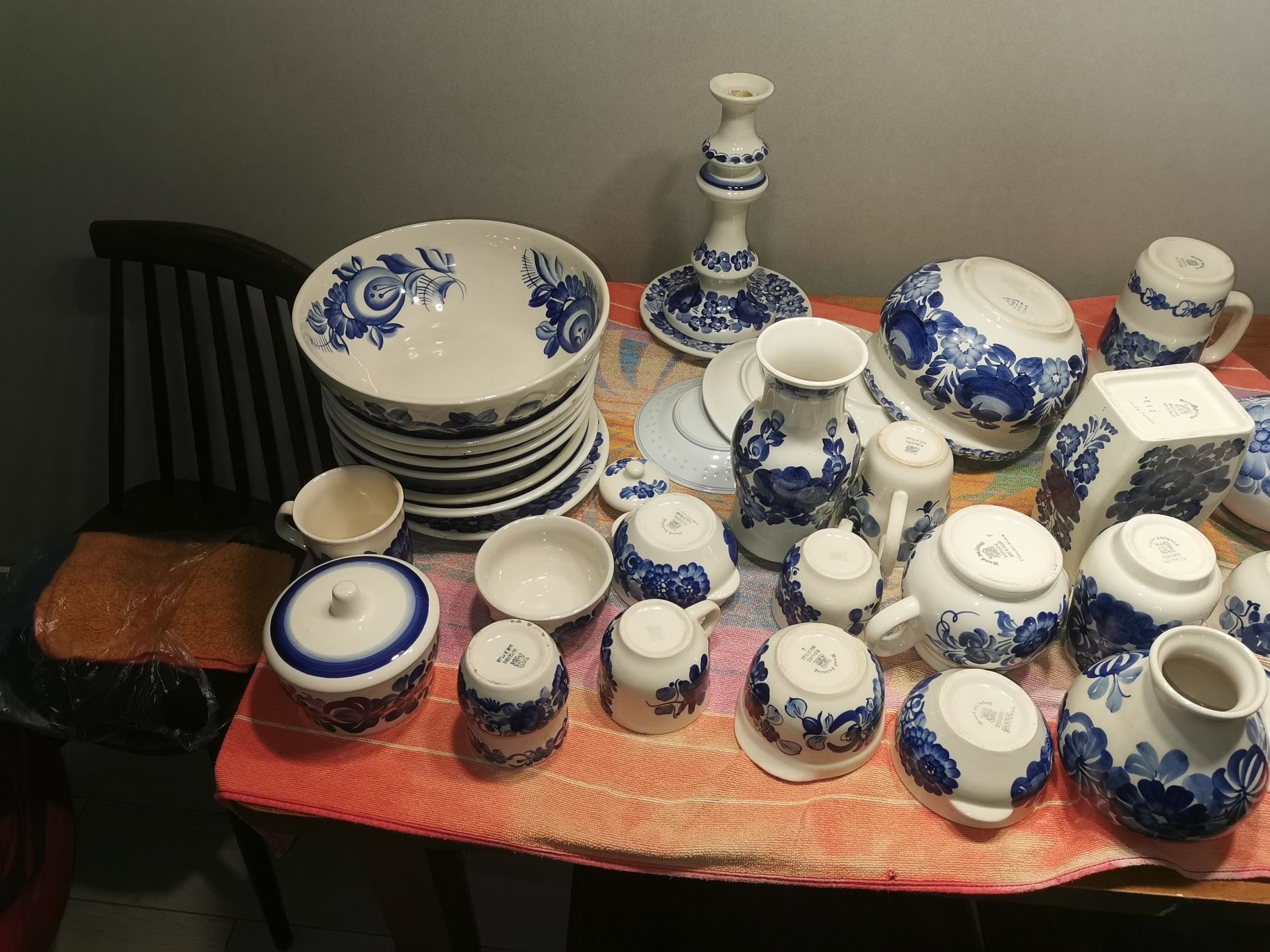 Porcelana Włocławek ręcznie malowana