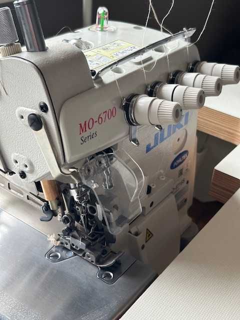 Overlok JUKI MO-6716 FH6-60H silnik HMC jak nowa, stan idealny