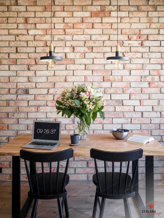 Cegła na Ścianę i Elewacje Cięta Dekoracyjna Płytki Ceglane Lico Cegły