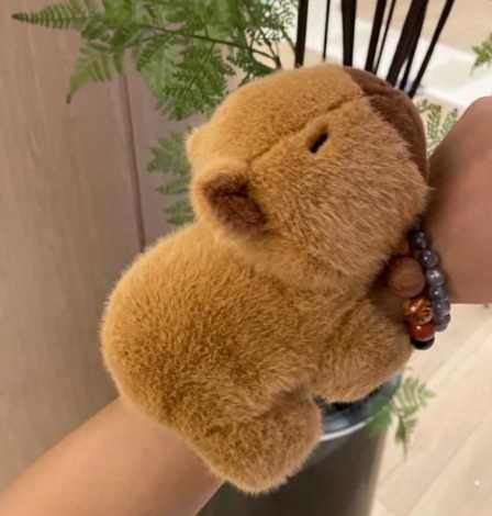 НОВИНКА! Браслет КАПІБАРА іграшка на руку плюшева Игрушка Капибара