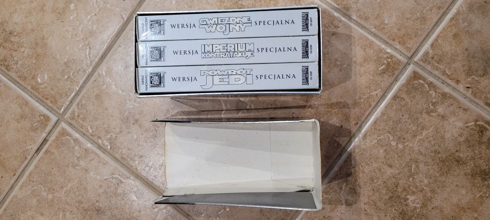 Gwiezdne Wojny Trylogia VHS