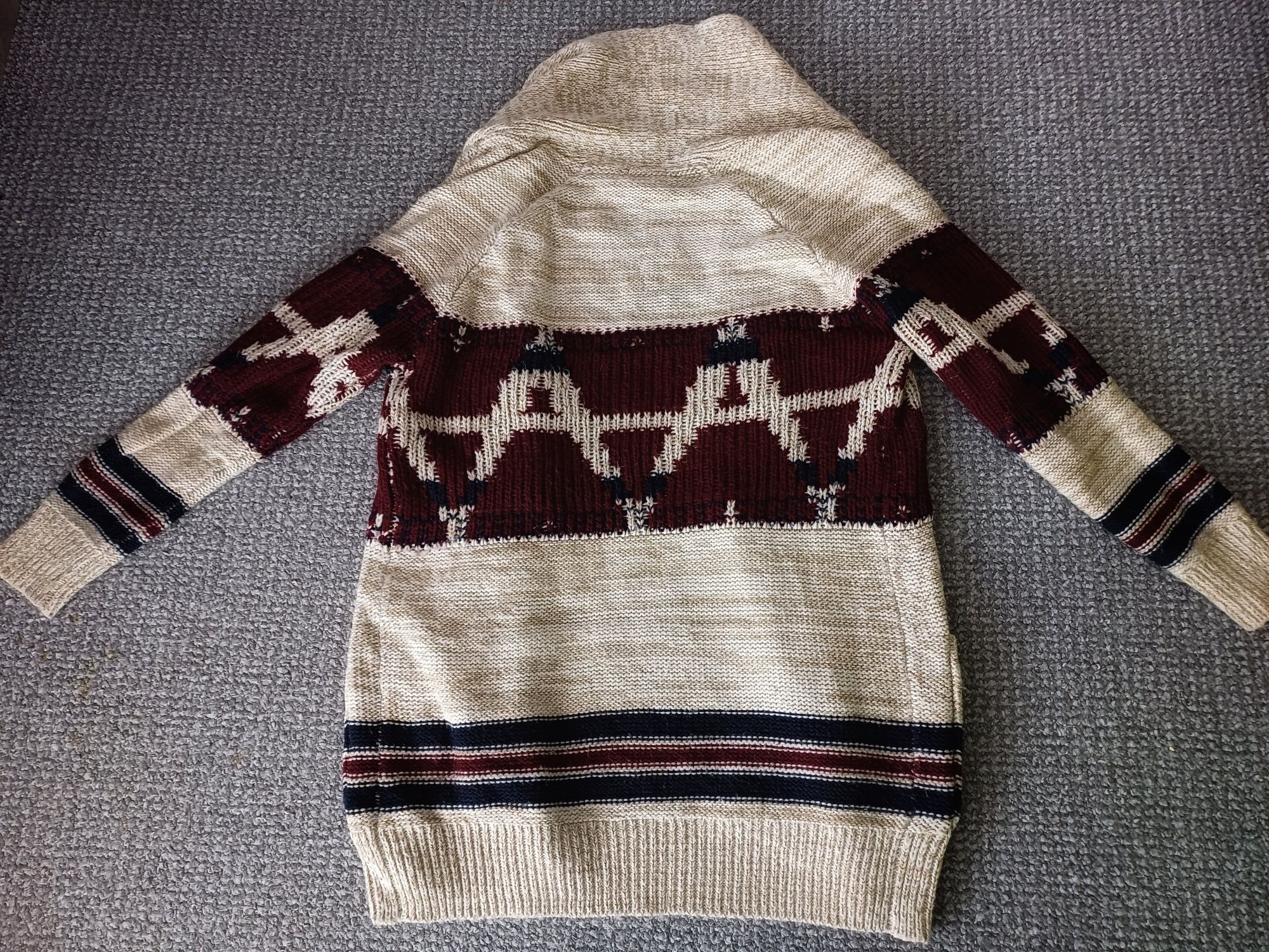 Sweter sweterek damski długi FOREVER S/M