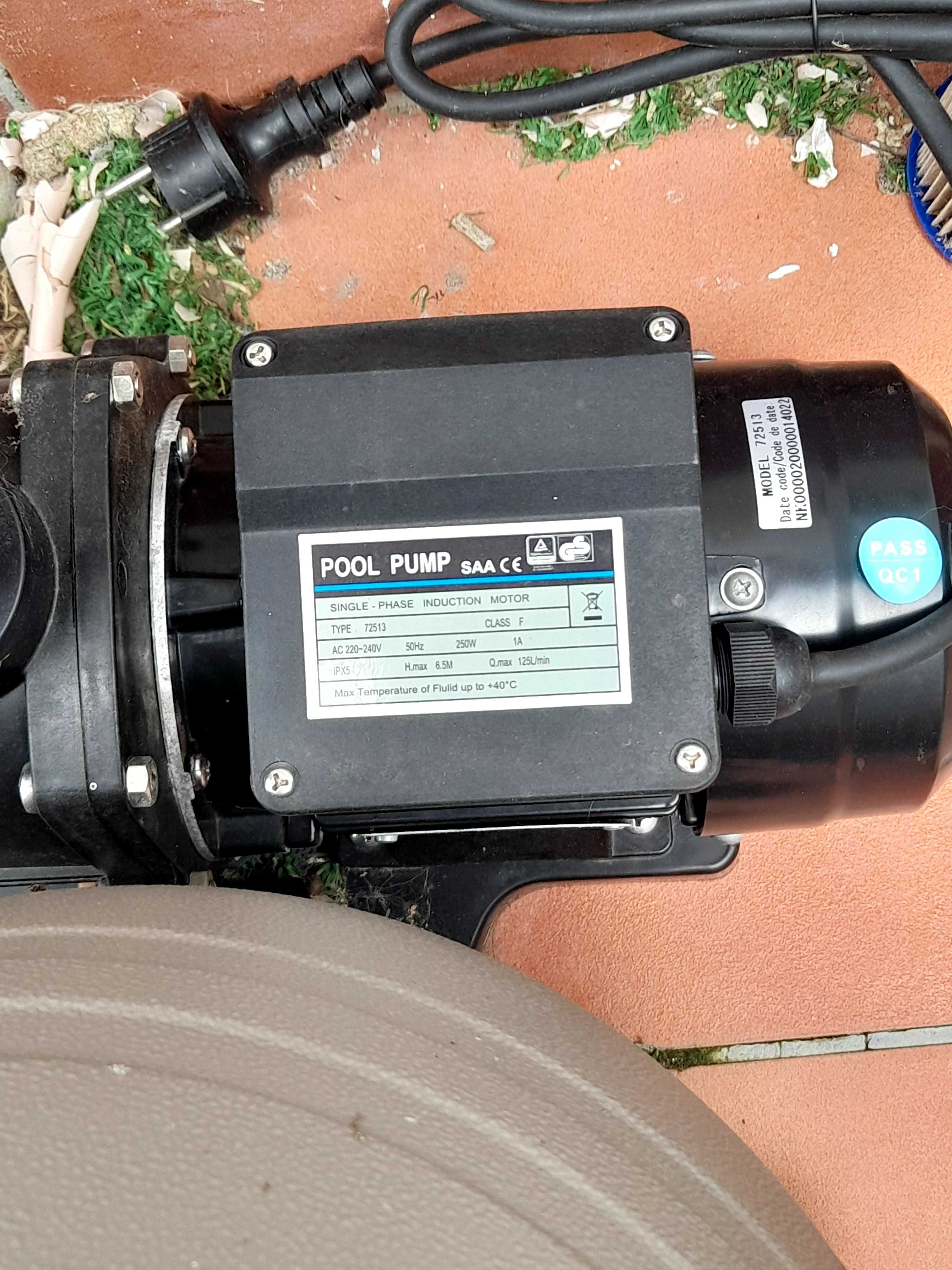 Filtro monobloco, fibras de vidro, 7000l com garantia da loja