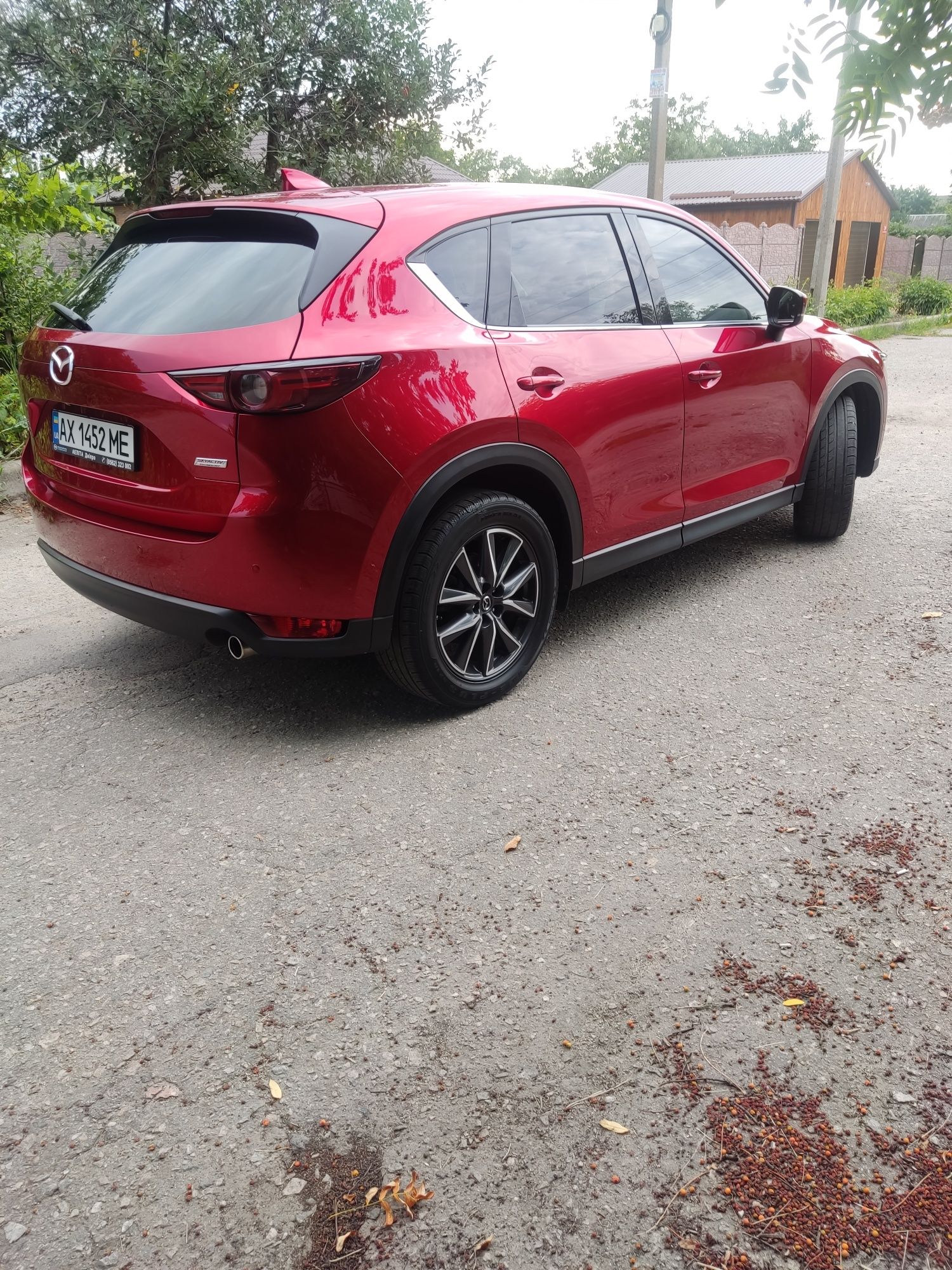 Mazda cx-5 2018 г в. Официал.  Дизель. 2.2 л., 67000 км красный