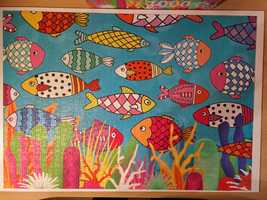 Puzzle "Patterned Fishes" 1000el. Enjoy