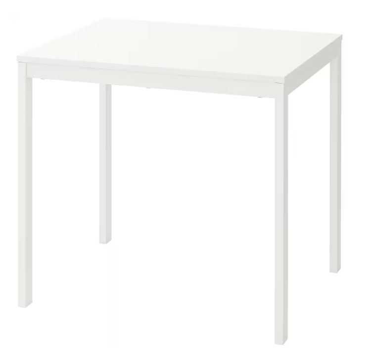 VANGSTA - Mesa extensível, branco, 80/120x70 cm * novo preço