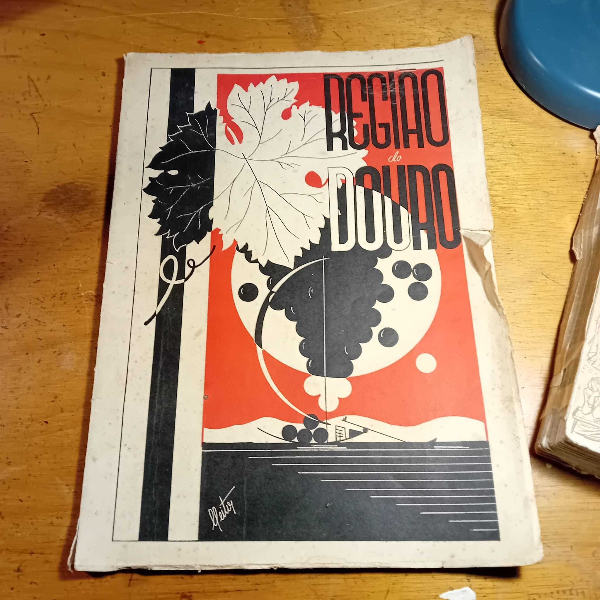 A região do Douro, 1944, raro.