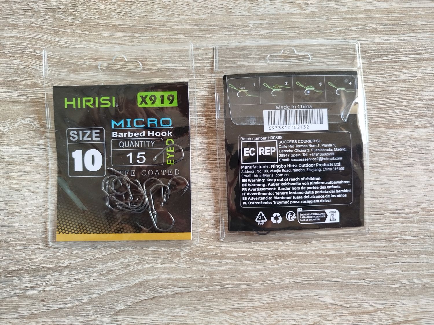 Haki zadziorowe hirisi 10