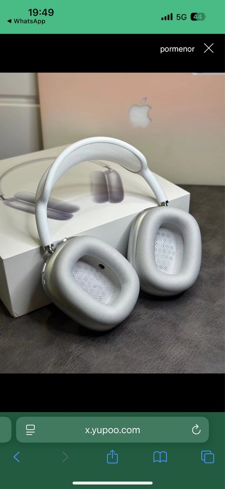 Auscultadores iPhone Originais – Som Nítido e Conforto Garantido!
