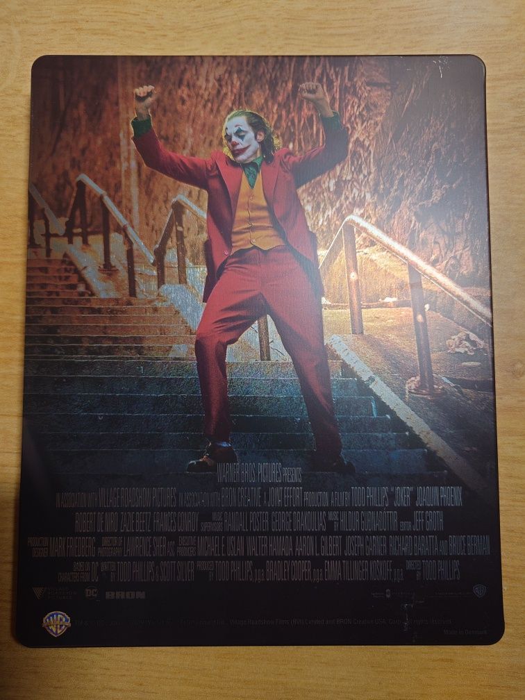 Joker blu-ray steelbook blu-ray polskie wydanie