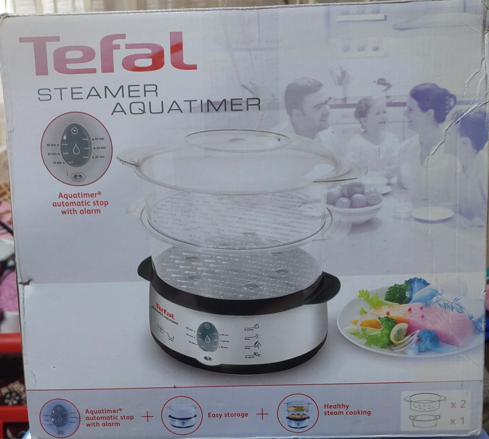 Пароварка Tefal Steamer Aquatimer.