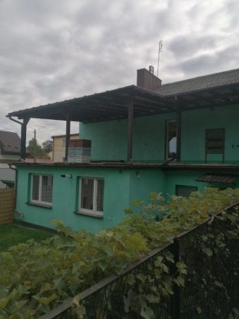 Wiata zadaszenie tarasu garaż taras daszek dach nad tarasem altana 
Za