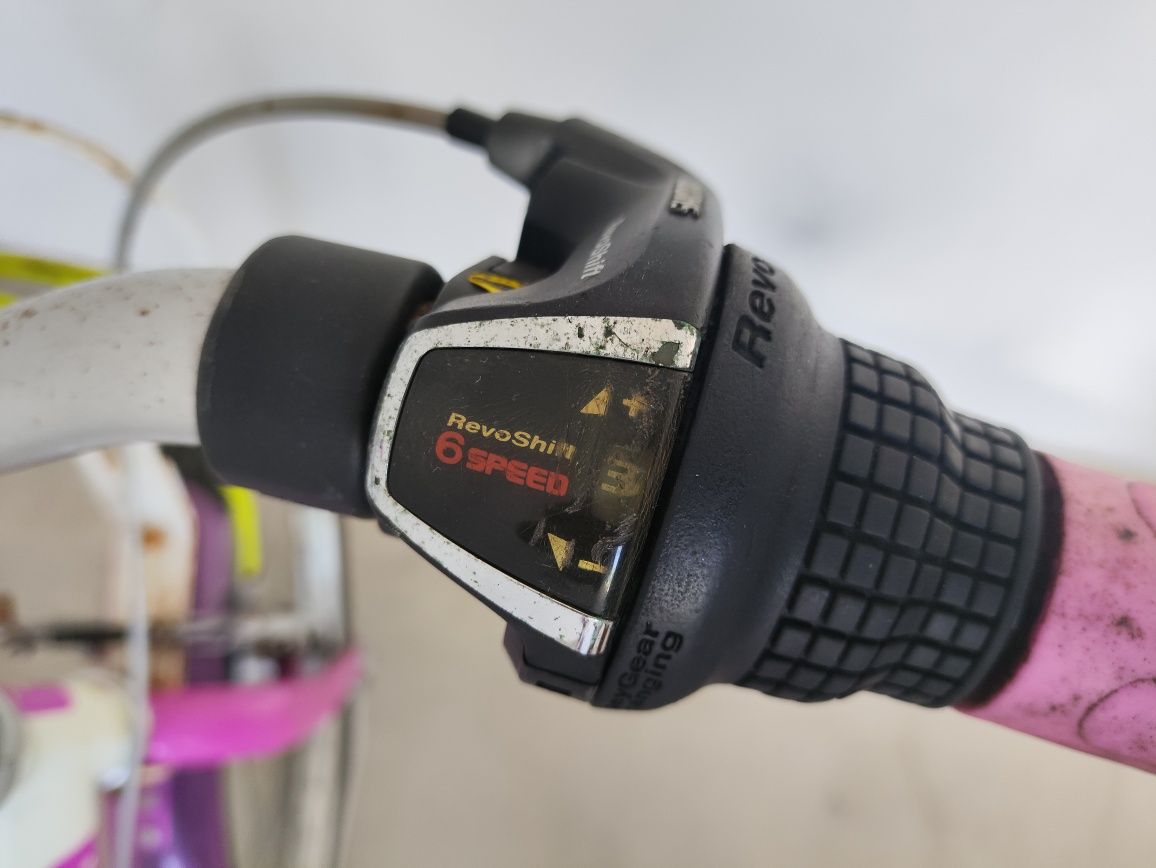 Bicicleta de criança com velocidades