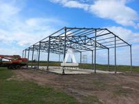 Металевий каркас ангару виготовлення під замовлення