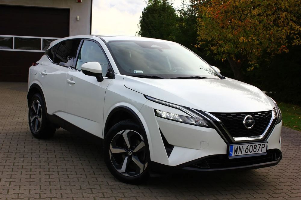 Nissan Qashqai 1.3 DIG-T MHEV N-Connecta 140KM I Właściciel ASO Bezwypadkowy FV23%