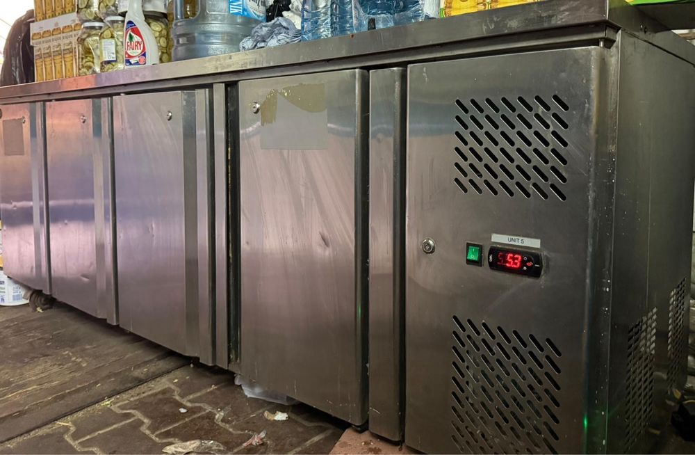 Chlodziarka stol chlodniczy w pelni sprawny nierdzewka duzy xxl