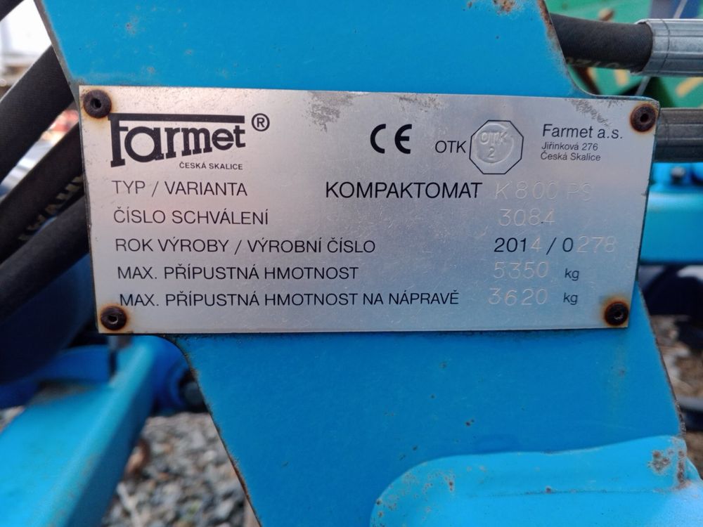 Культиватор Farmet K800PS