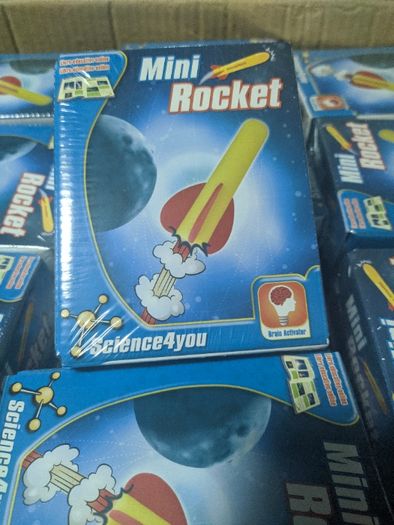 120 Mini Rocket-brinquedo científico de marca portuguesa de excelência