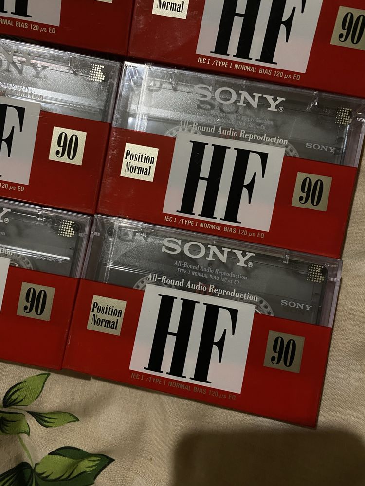 Касети кассеты нові Sony HF 90 Japan Японія