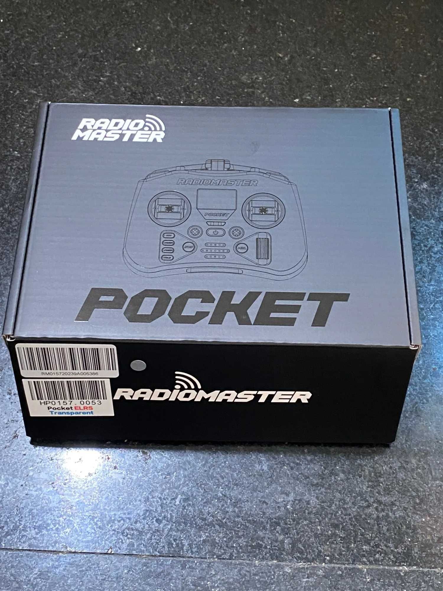 Пульт управління для дрона RadioMaster Pocket ELRS Charcoal