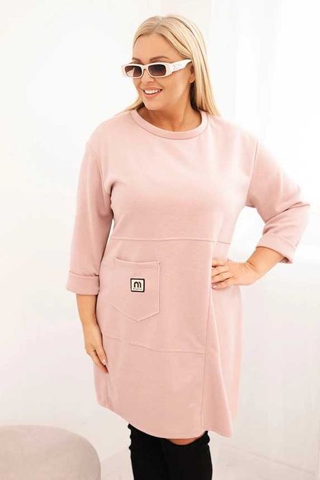 Sukienki Plus Size masełkowe wiskoza kolory