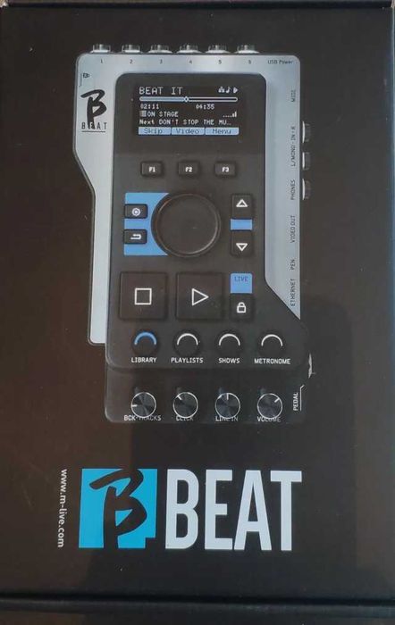 M-Live B-Beat novo por estrear com garantia e fatura em seu nome