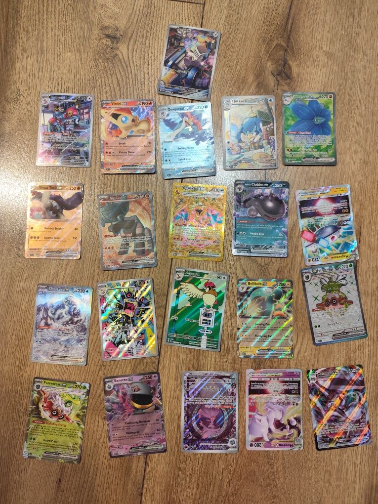 Karty pokemon  zestaw