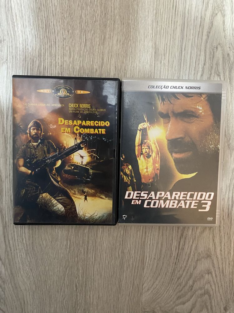 Desaparecido em combate 1 e 3 DVD